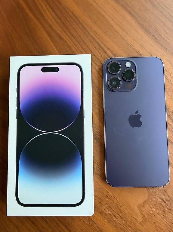 Telefoni cellulari / Smartphones: Apple iPhone 14 Pro Max 128 GB  Deep Purple – Usato da Mägenwil venduto da CanY