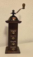 Vintage Pfeffermühle aus Holz, Handmühle, Top Zustand!