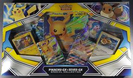 Pokemon Pikachu GX & Eevee GX Special Collection (OVP, EN)