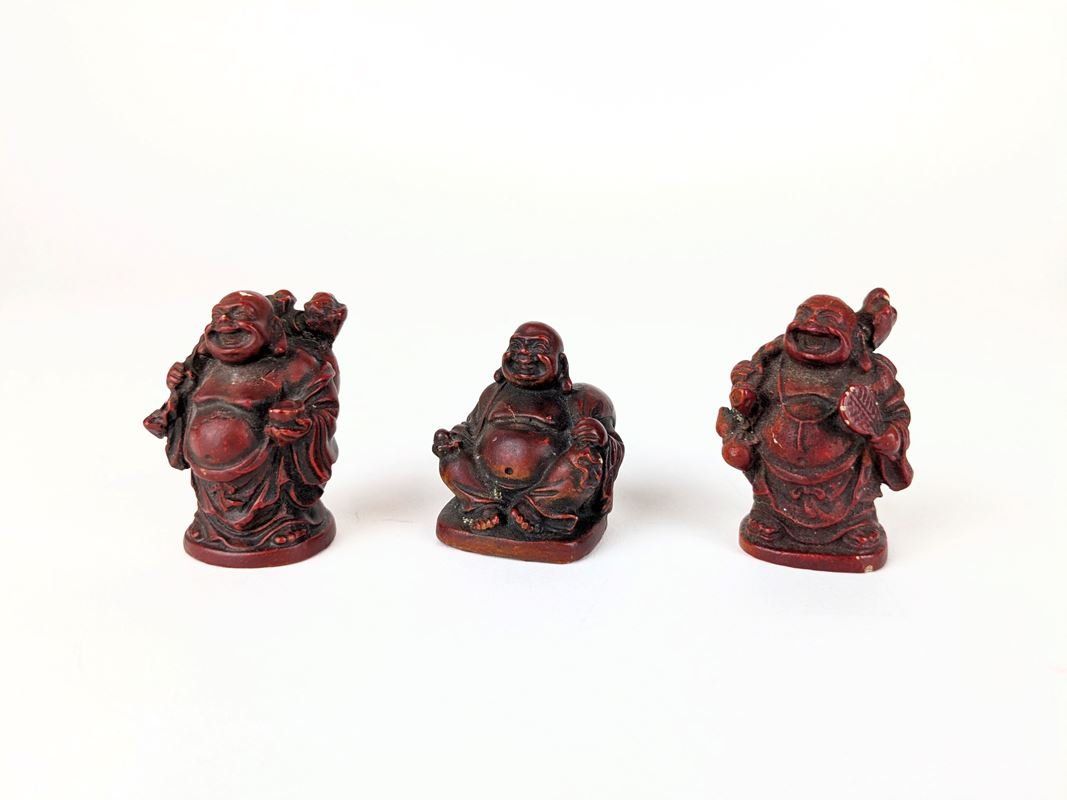 Alle Dekorationen: 6 Mini-Buddha Figuren Deko-Set – Gebraucht aus Thun von Restwert_Thun 2