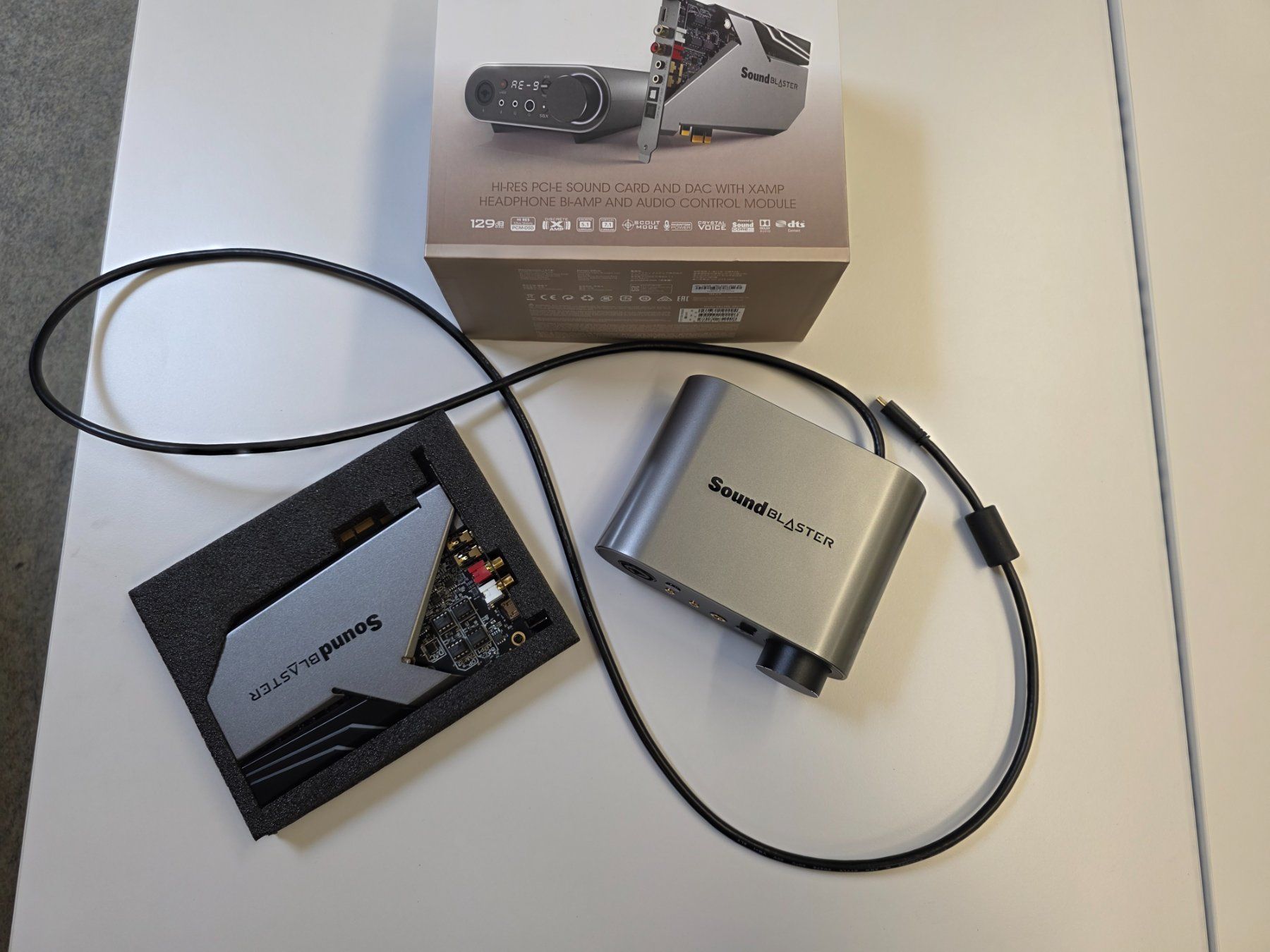 Creative Cartes son: Creative Sound Blaster AE-9 – D'occasion à Würenlingen par Disli7 1