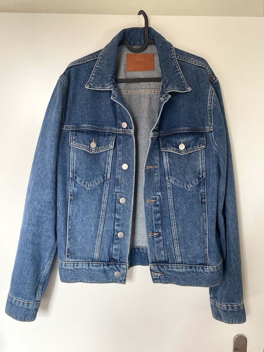 Sandro Giacche: SANDRO Paris Designer Jeansjacke – Usato da Uster venduto da AlabasterOne