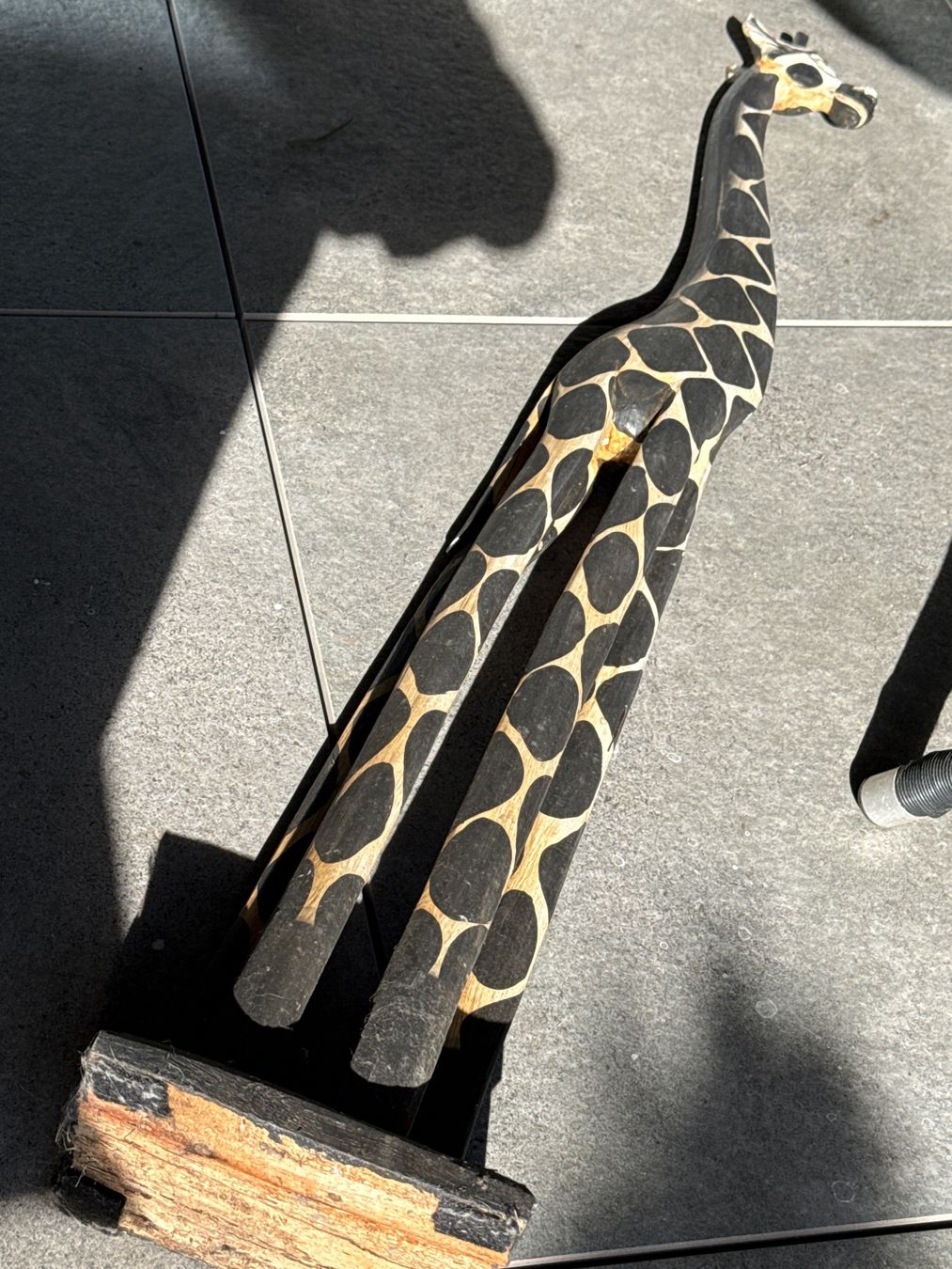 Tutte le decorazioni: riesige Holz Deko Figur, H 102 cm – Usato da Amriswil venduto da used2use 5