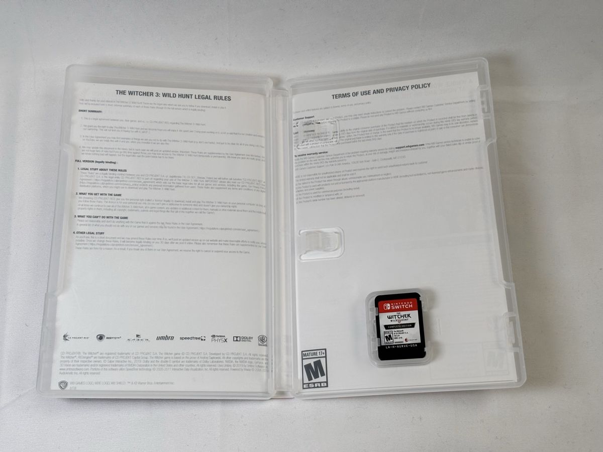 Giochi: The Witcher 3 Complete Edition Nintendo Switch Gioco Usato E – Usato da Gordola venduto da kar_gy5g 5