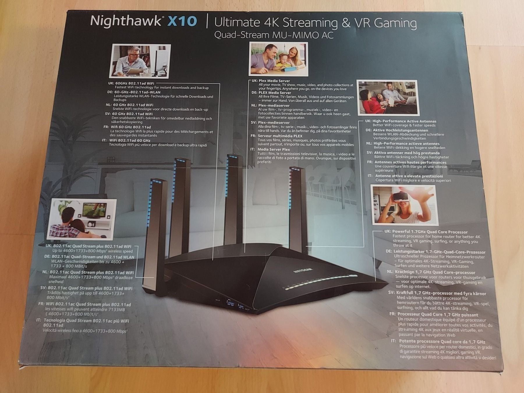Netgear Modem & Router: Netgear Nighthawk X10 – Usato da Zürich venduto da mecafe 2