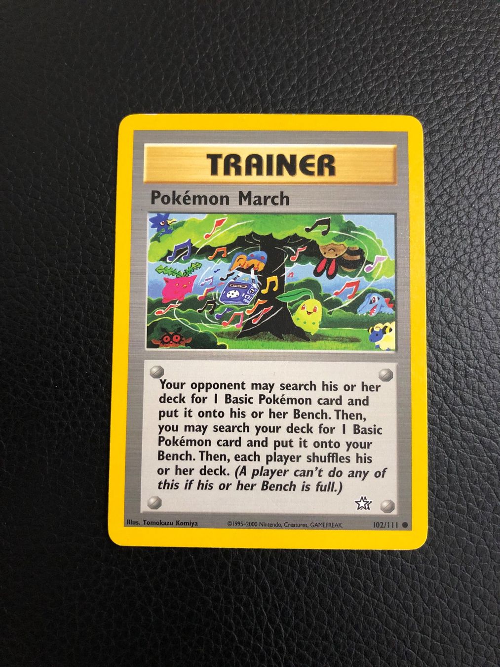 Pokémon Carte collezionabili: Neo Genesis Pokemon March 102/111 Ab 1 – Usato da Paradiso venduto da Pkmn10
