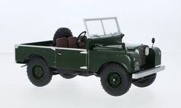 LAND ROVER 88 SERIES I OPEN DUNKELGRÜN 1:18 MCG