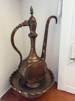 Magnifique aiguière ou verseuse orientale