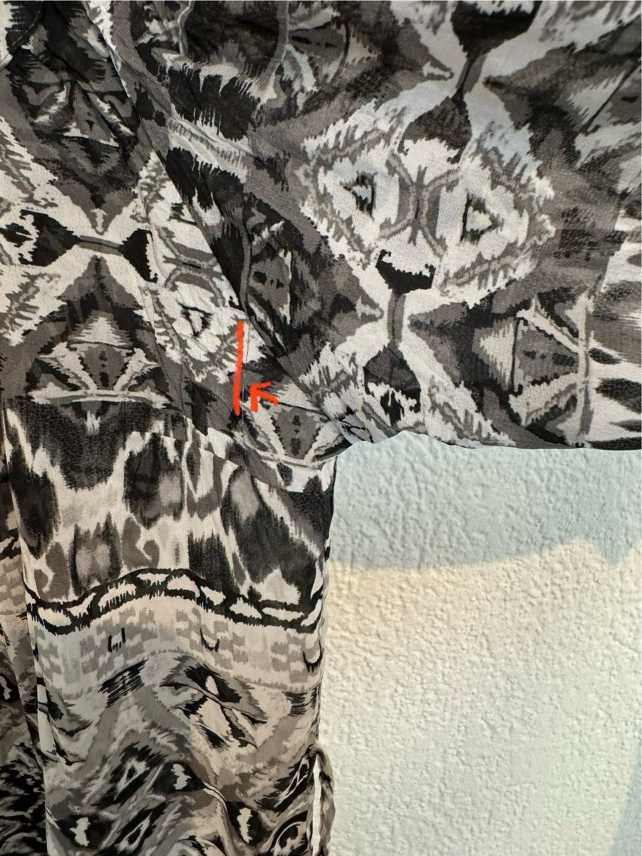 S.Oliver Camicette: leichte Bluse S.Oliver schwarz weiss Gr. S / 36 – Usato da Fislisbach venduto da KolibriSecondhand 9