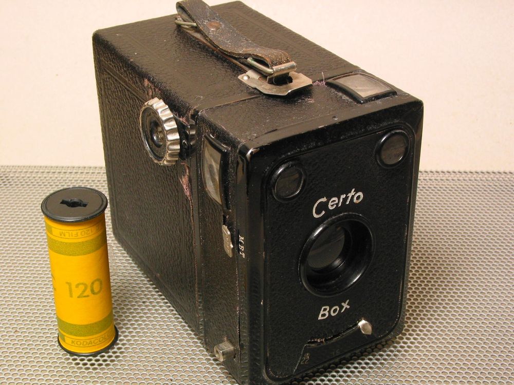 CERTO Boxkamera 6x9 Modell A Box Kamera Lomo Lomography RAR (Gebraucht ...