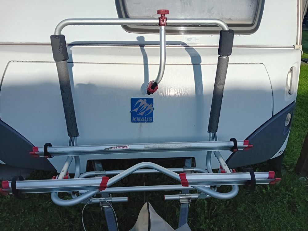 Elegantes Fahrradtrger Fr Wohnwagendeichsel Fotosnull