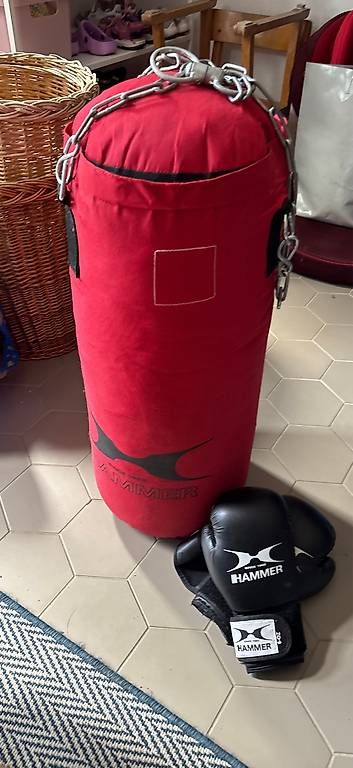 Sacs de frappe: Boxsack mit Boxhandschuhen – D'occasion à Weiningen ZH par Fabu1892 4