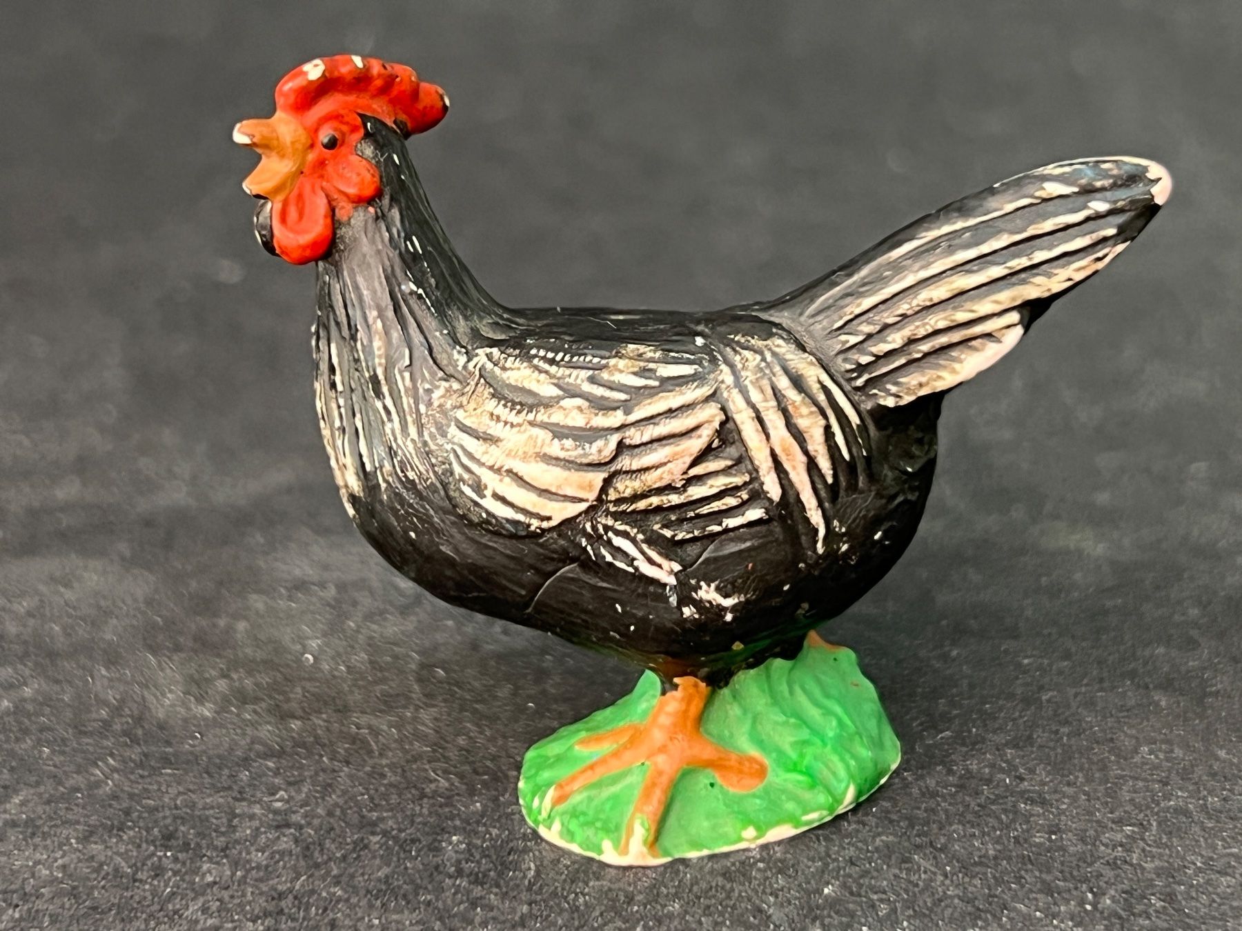 Schleich Figuren: Schleich 13018 Huhn, schwarz/weiss – Gebraucht aus Ennetbaden von mapa05 2