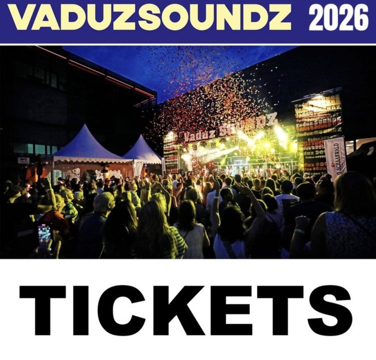 Billets: Vaduzsoundz 2026  2 Tickets – Neuf (Voir description) à Flums par Alcudia123