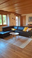 Braunes Leder-Ecksofa