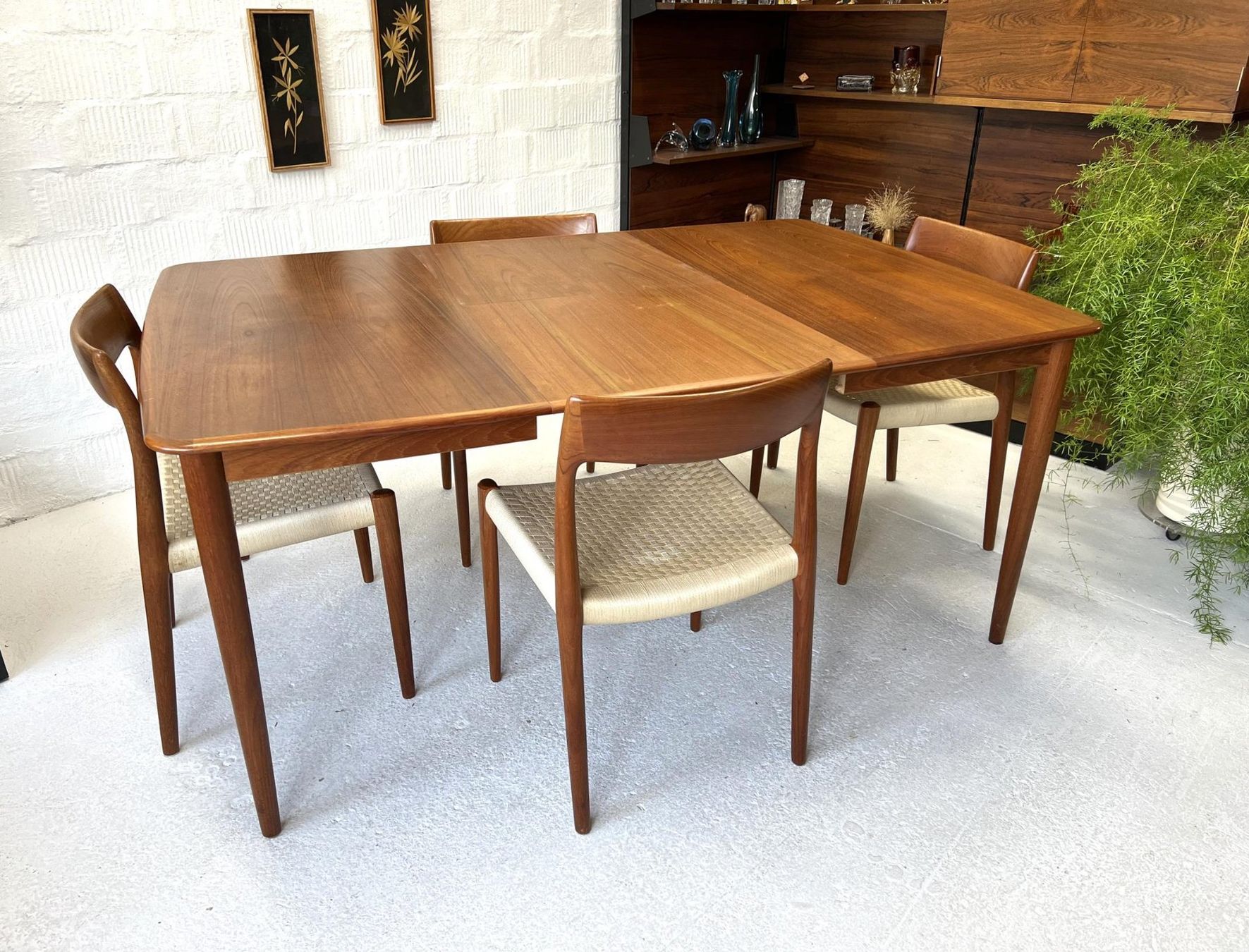 Tavoli: Vintage Teak-Esstisch - Rosengren Hansen – Usato da Walzenhausen venduto da stilvollwohnen 8