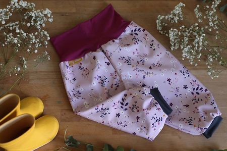 HANDMADE Softshellhosen Gr. 110/116: 5-6 Jahre *NEU*