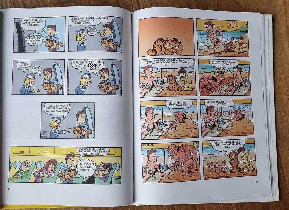 Fumetti: Garfield en français Vintage 1990+2003 – Usato da Wil SG venduto da Hol 2