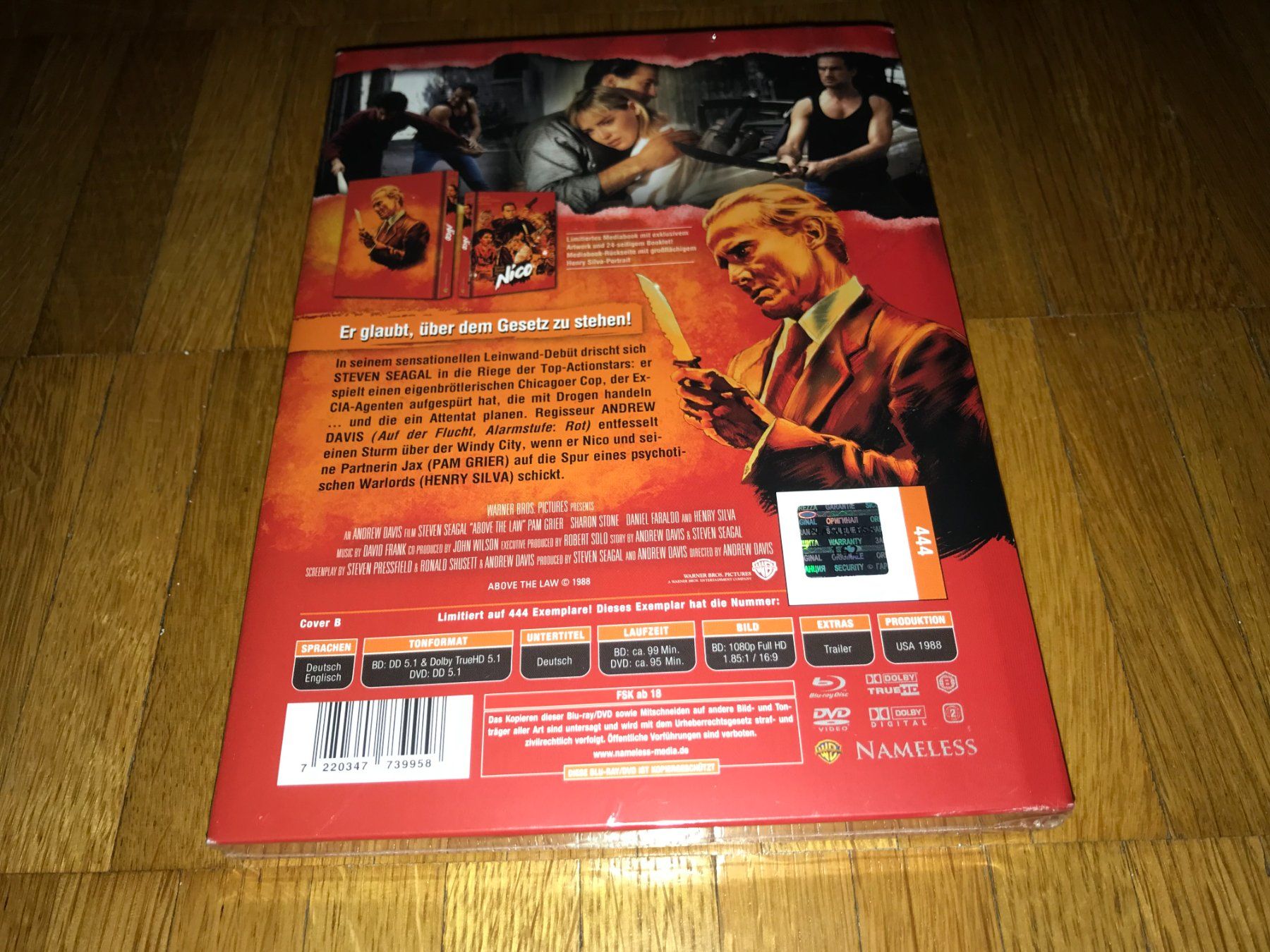 Tutti i DVDs: Nico - MEDIABOOK - B - UNCUT – Nuovo e nell'imballaggio originale da Basel venduto da havsok 1