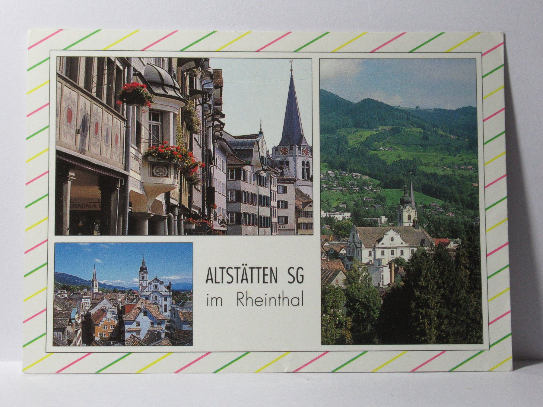 Cartoline postali: Altstätten im Rheintal , Kirche – Usato da Grenchen venduto da Bluemchen1900