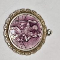 Vintage Pendentif Anhänger aus massivem Silber #A6