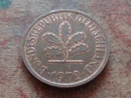 DEUTSCHLAND 2 Pfennig 1972