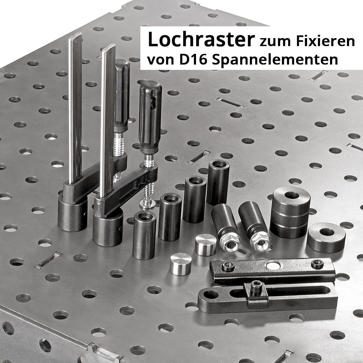 Tutti gli attrezzi: STAHLWERK WT-100 3D ST Schweißtisch – Nuovo e nell'imballaggio originale da Bottighofen venduto da zaap 2