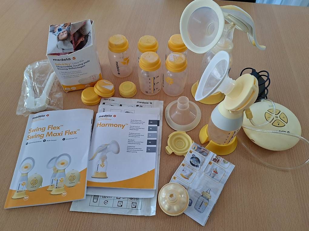 Accessori per l’allattamento: Medela Milchpumpen Swing Flex und Harmony – Usato da Andwil TG venduto da Dorro