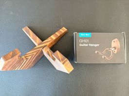 New Bee GH01 Guitar Hanger Holz neu / LP Ständer