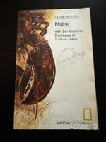 National Geographic Karte Maine, Maritime Provinces Top!