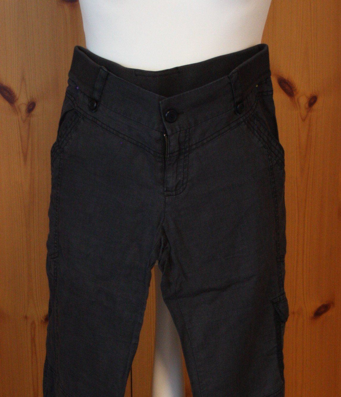 Hosen: Hose m. elastischem Bund schwarz Gr. L – Gebraucht aus Flüelen von Diversicum-Textil 1