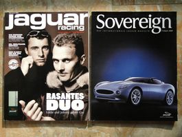 2 JAGUAR Hefte Sovereign / Racing 2000
