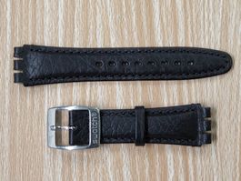 Swatch Uhrenband Leder, neu, 19mm, Original