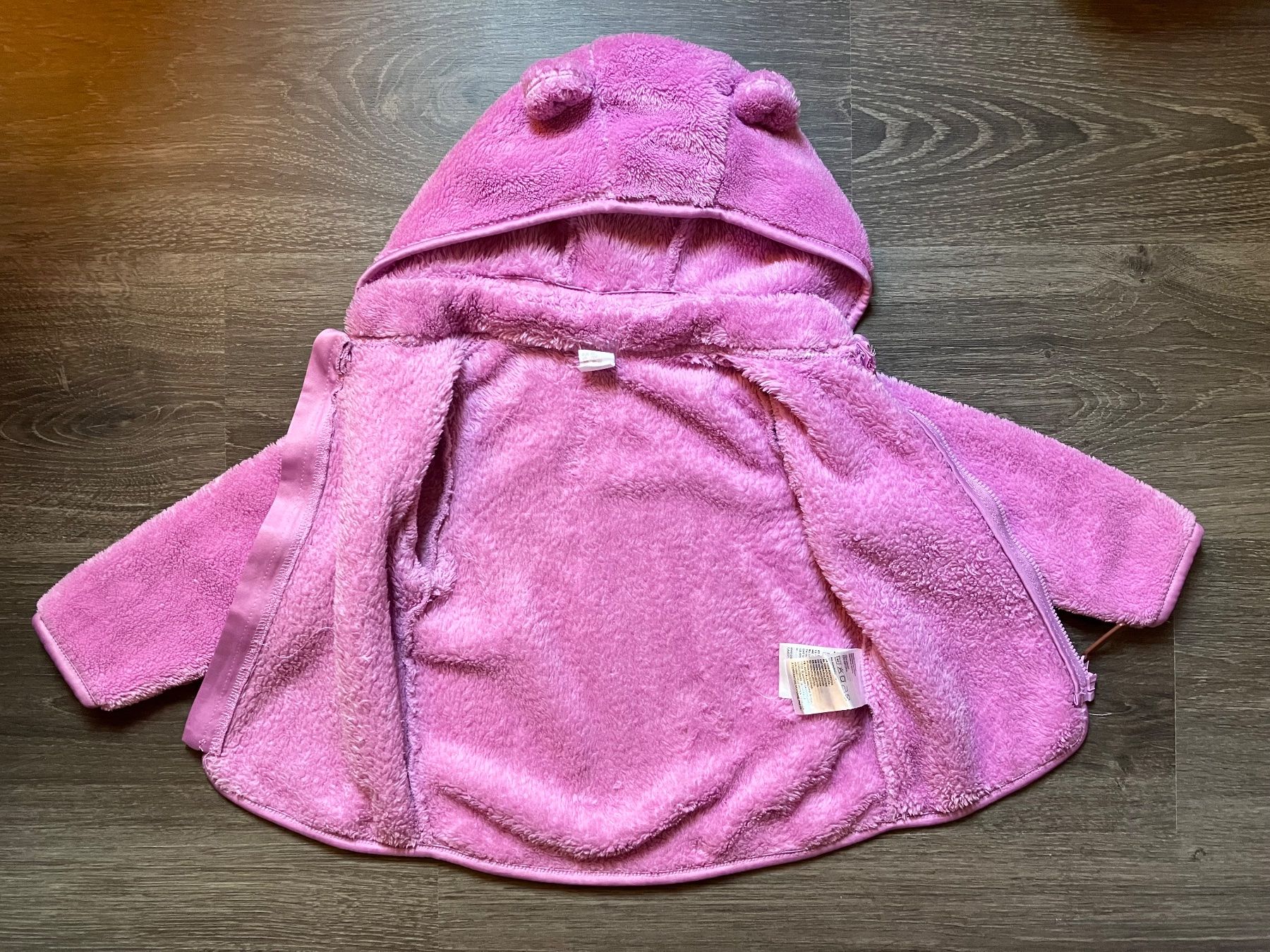 H&M Jacken & Mäntel: Jacke/Teddyjacke mit Kapuze H&M Gr. 86 – Gebraucht aus Gattikon von stri_lgs79 6