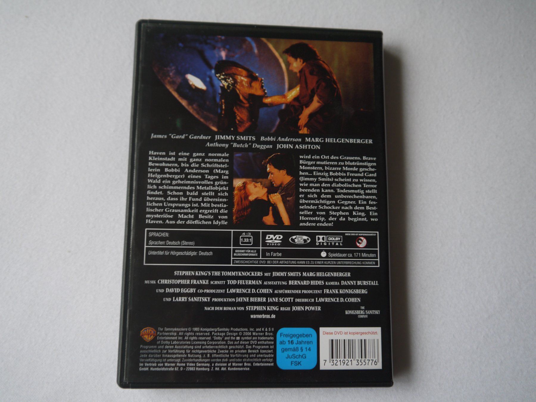 Tutti i DVDs: Stephen King-Tommyknockers-Das Monstrum-selten – Usato da Hagendorn venduto da Blaf 1