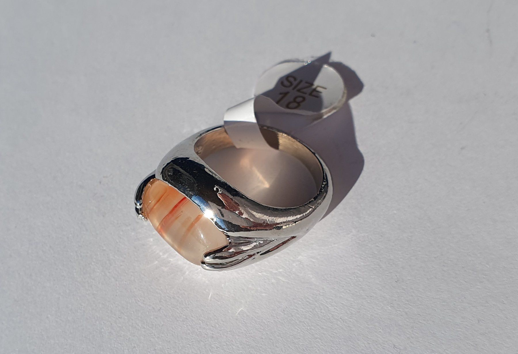 Ringe: Ring mit Stein Gr. 18 *NEU* – Neu und originalverpackt aus St. Margarethen TG von Schachmatt 3