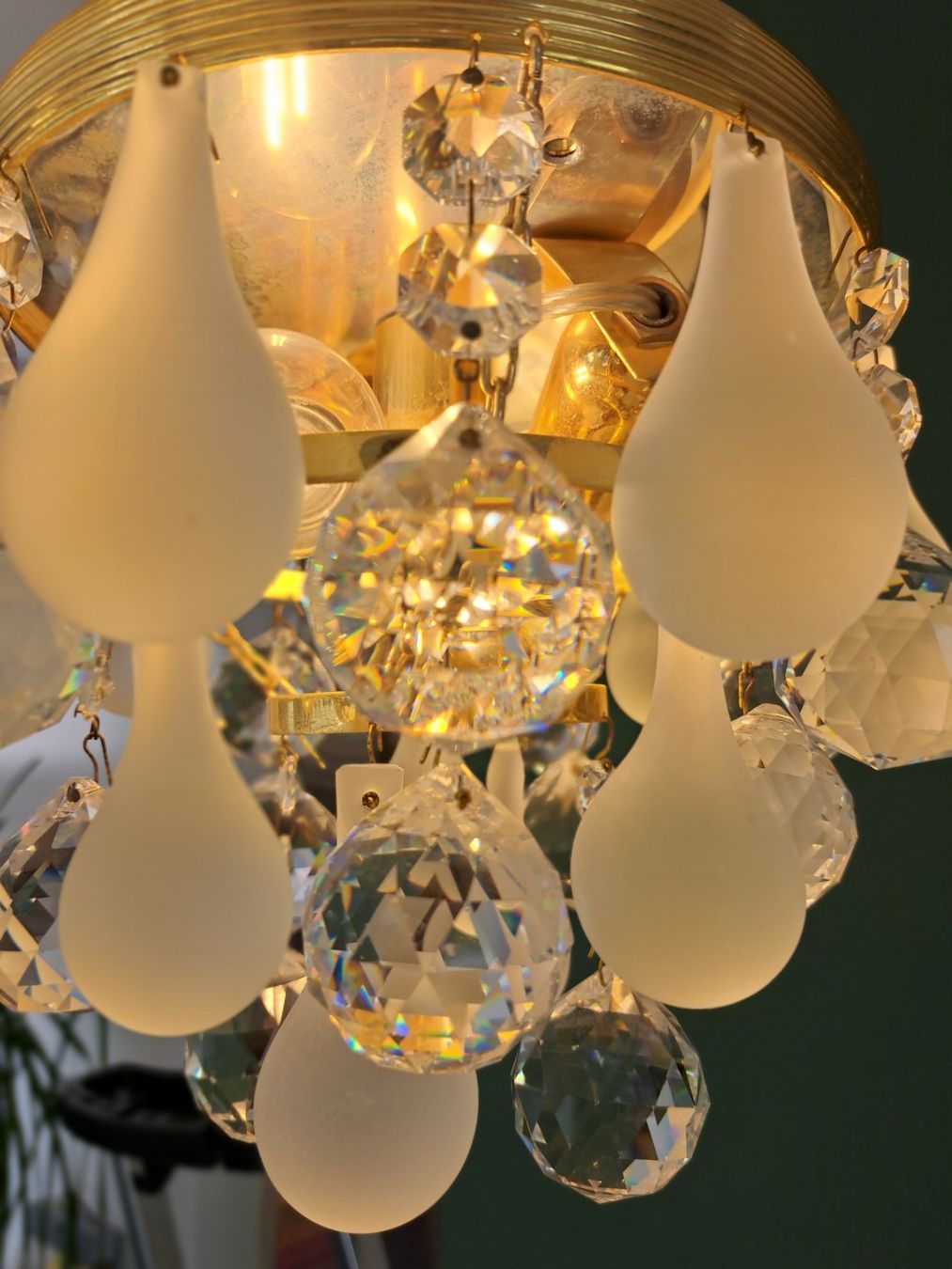 Swarovski Lampadari & plafoniere: Deckenlampe Swarowski Strass – Usato da Goldach venduto da Butterblumentiger 2
