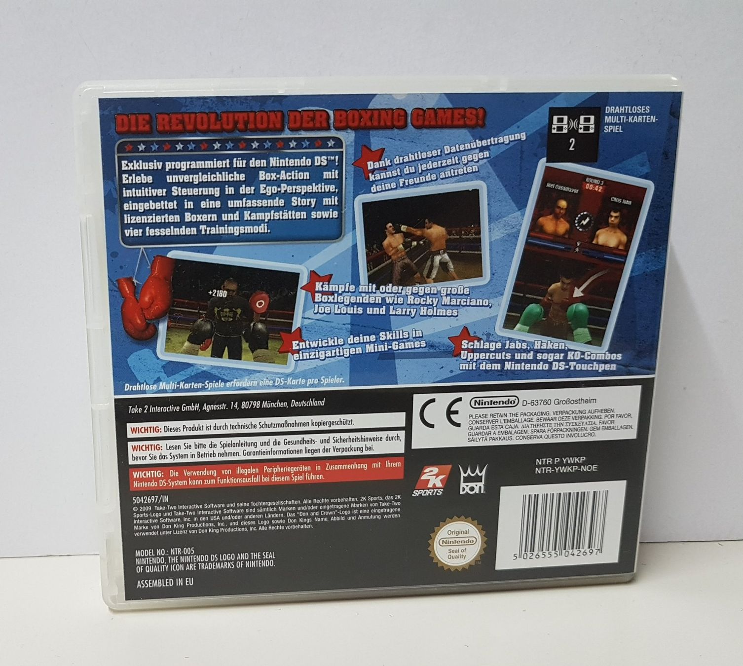 Nintendo Giochi: DS Don King Boxing – Usato da Schüpfheim venduto da Game-Paradis 2