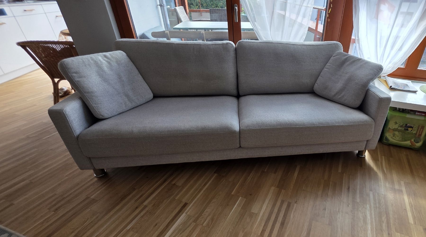 Rolf Benz Divani: Rolf Benz Sofa hellgrau  3-Sitzer  – Usato da Wetzikon ZH venduto da Goldy1927 6
