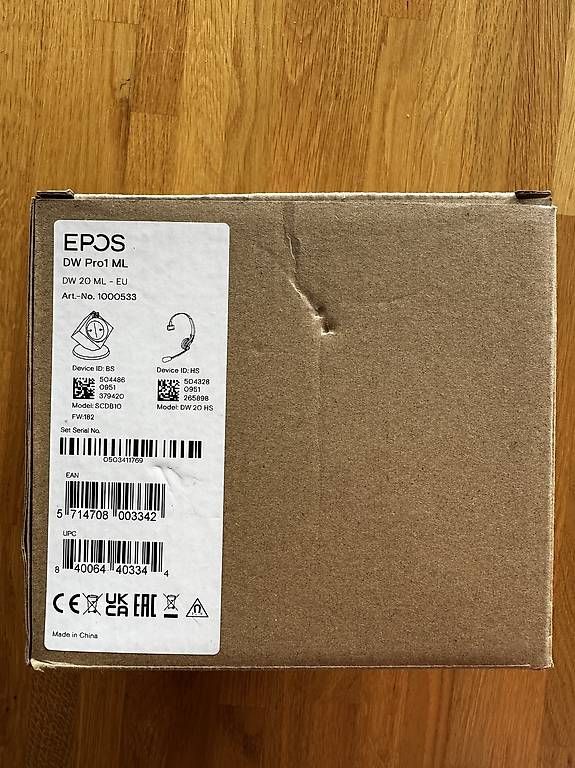 Kopfhörer: EPOS DW Pro1 ML Headset mit Ladestation – Gebraucht aus Luzern von dam_xf25 1