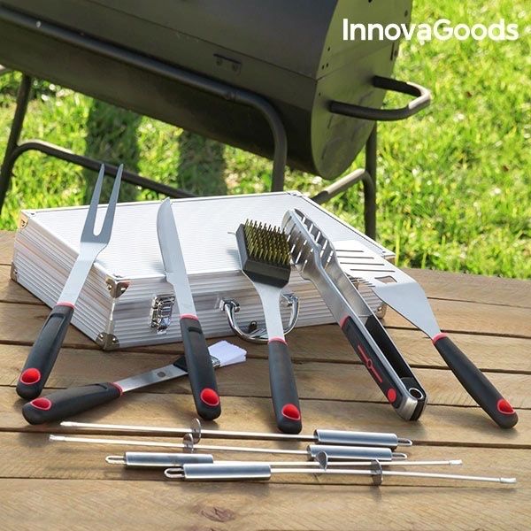 Gabeln: MALLETTE PROFESSIONNELLE BARBECUE 11 Pcs – Neu und originalverpackt aus Châtelaine von BONNE_AFFAIRE 4