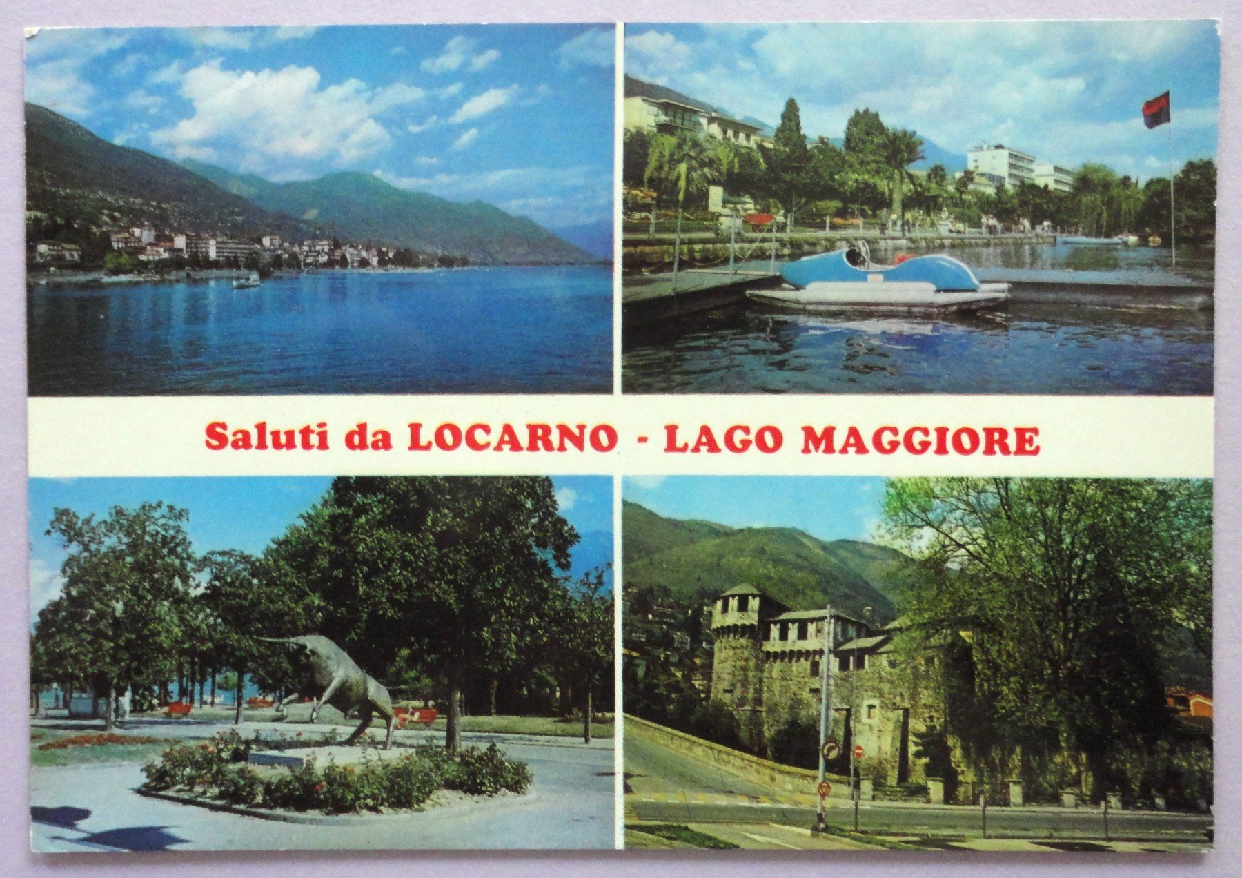 Cartoline postali: Locarno - Lago Maggiore – Usato da Fétigny venduto da Billy2miny
