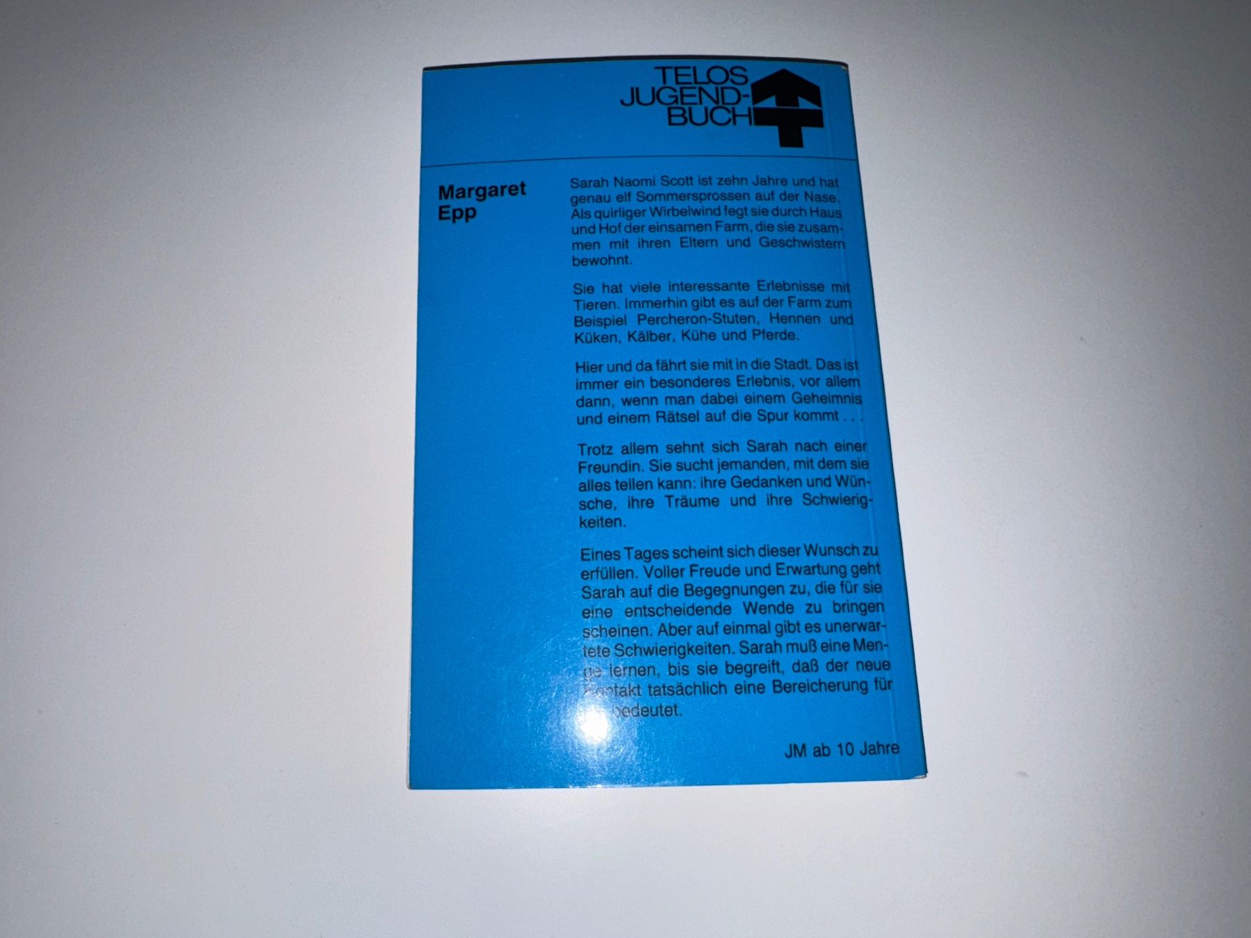 Libri: BUCH: Margaret Epp, Sarah sucht eine Freundin – Usato da Grosswangen venduto da Kleine.Knoepfe 7