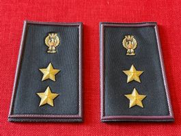 Italienische offizielle Carabinieri-Epauletten 2 Sterne perf
