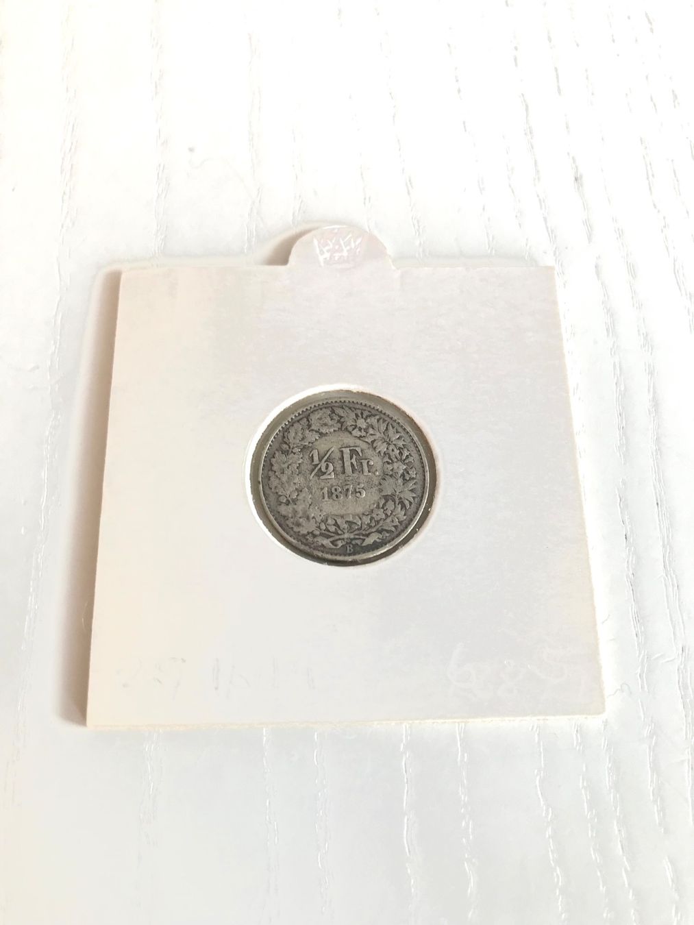 Tutti le monete: 50  Rappen  1875  ss – Usato da Viganello venduto da Plausch8