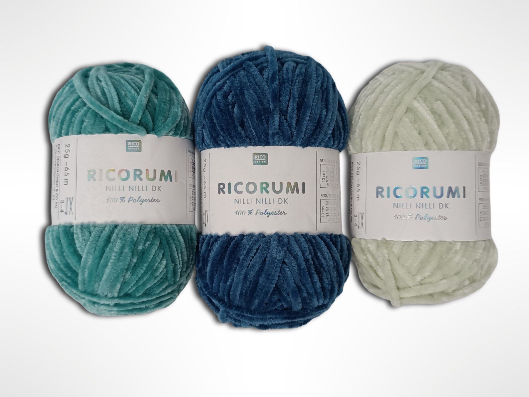 Lana: RICO DESIGN flauschiges Garn gemischt 9 Stk. – Nuovo (secondo la descrizione) da Suhr venduto da Restwert_Suhr 2