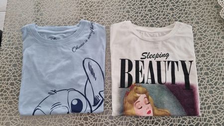 2 T-shirt  Disney taglia S