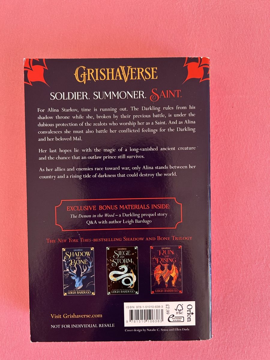 Libri: Grishaverse Trilogie - Shadow and Bone – Usato da Wangen b. Olten venduto da Eyluelgoek 5