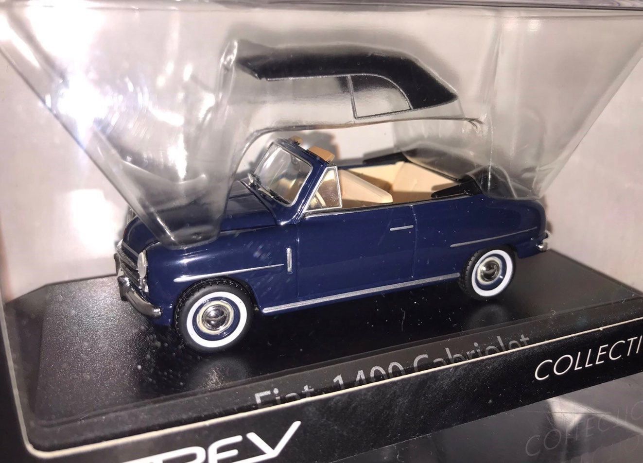 Fiat Modellini d'auto: Fiat 1400 Cabriolet 1/43 – Nuovo (secondo la descrizione) da Wohlen AG venduto da PrivatSammlung