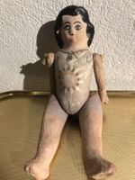Vintage Puppe aus Pappmaché